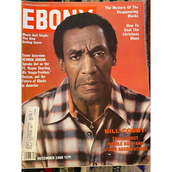 December 1980 Ebony Magazine with Featured Cover, “Bill Cosby onAbout Middle Age - Picture 1 of 16